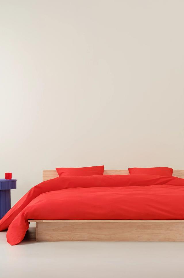 Постільна білизна ZACK томатно-червоний, 220х210 см -68r