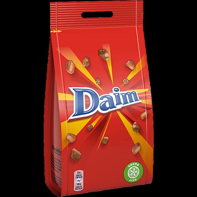 Шоколадні цукерки Marabou Daim, 150 г Daim