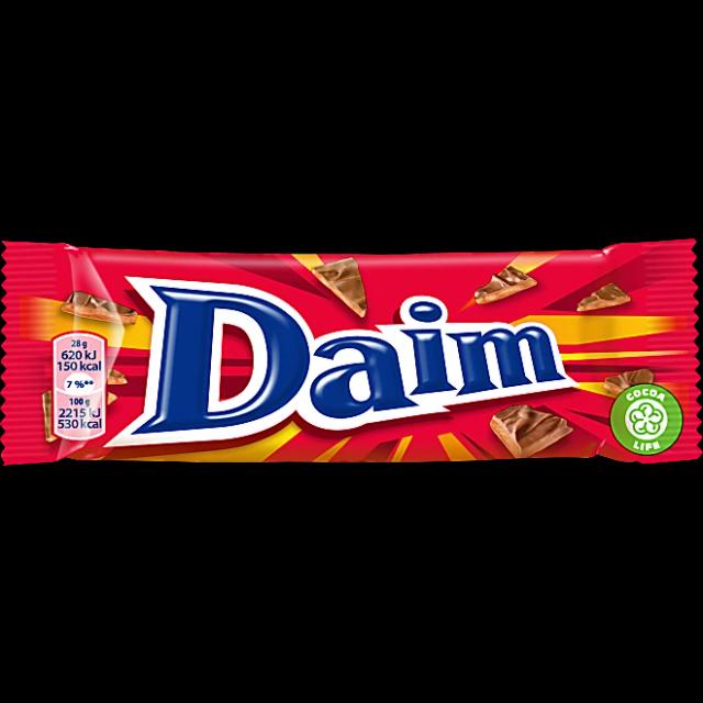 Молочний шоколад Daim, 28 г