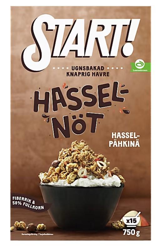 Кранчі Start! з фундуком, 750 г