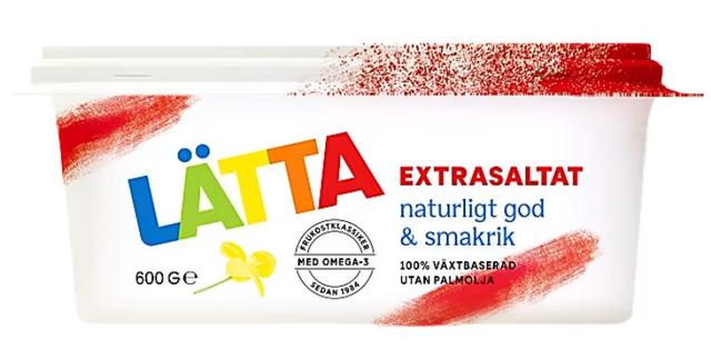 Маргарин бутербродний Lätta, 600 g