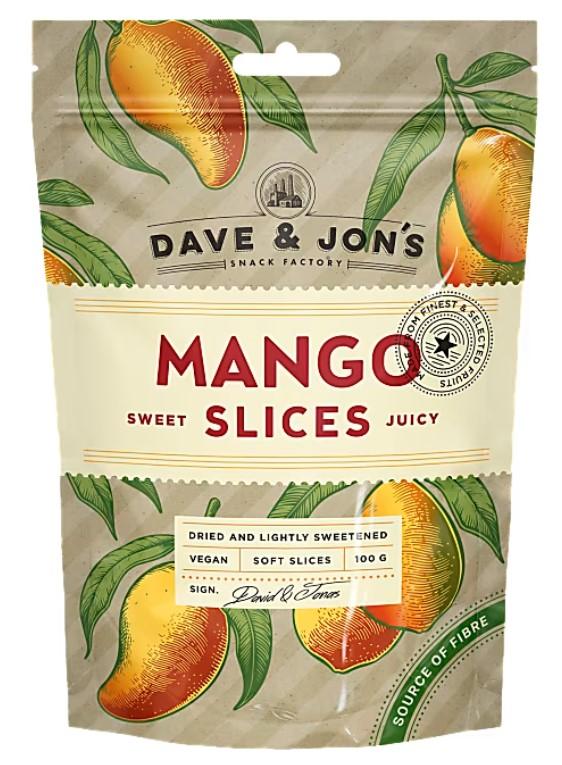 Сушене манго DAVE & JON'S 100 г