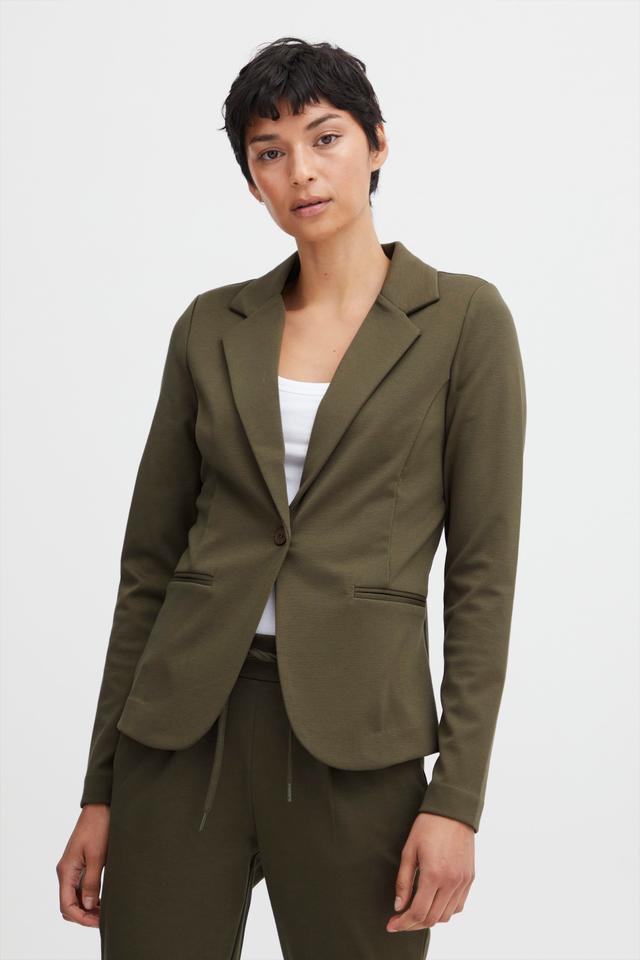 Піджак ICHI L Хакі -13024