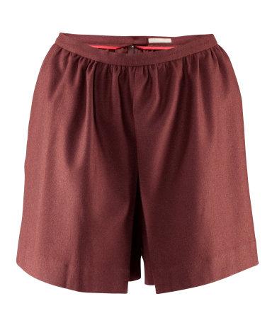 Шорти-спідниця H&M напівшерстяні 34 (-4106)