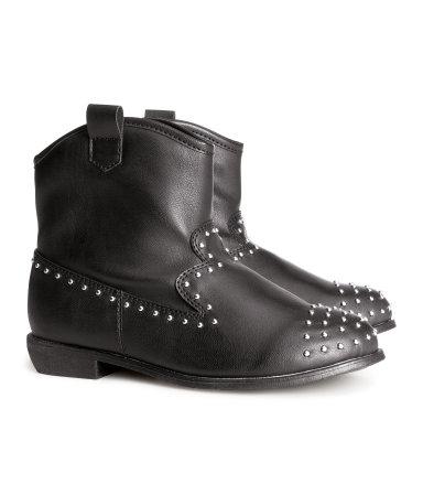 Чоботи H&M 30 чорний -1257