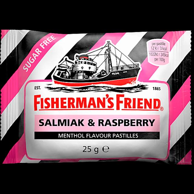Пастилки для горла Fisherman’s Friend солодка+малина, 25 г