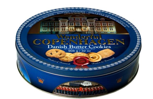 ечиво Wonderful Copenhagen Butter Cookies 908 г,