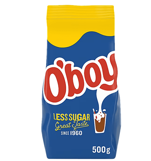 O’boy Less Sugar (Менше цукру), порошковй шоколадний напій, 500 г
