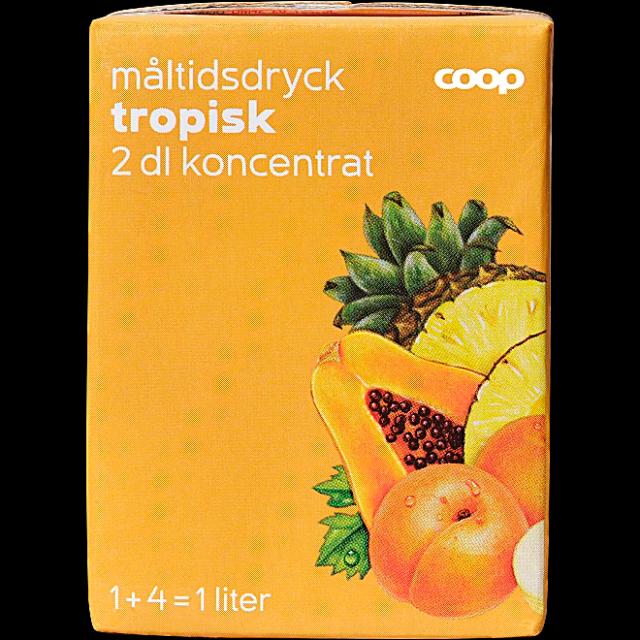 Фруктовий концентрат Coop мультифрукт, 200 мл