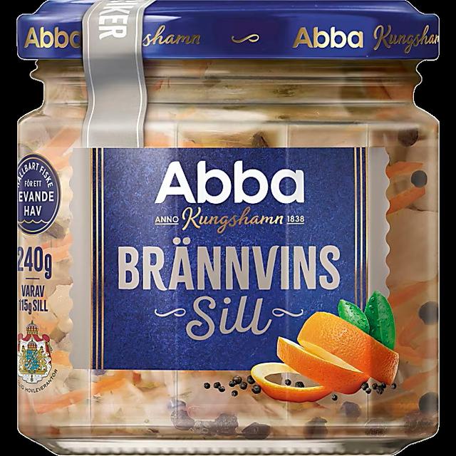 Оселедець Abba Brännvinssill з апельсиновою цедрою, 240 г