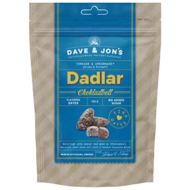 Фініки шоколадні DAVE & JON'S, 125 г