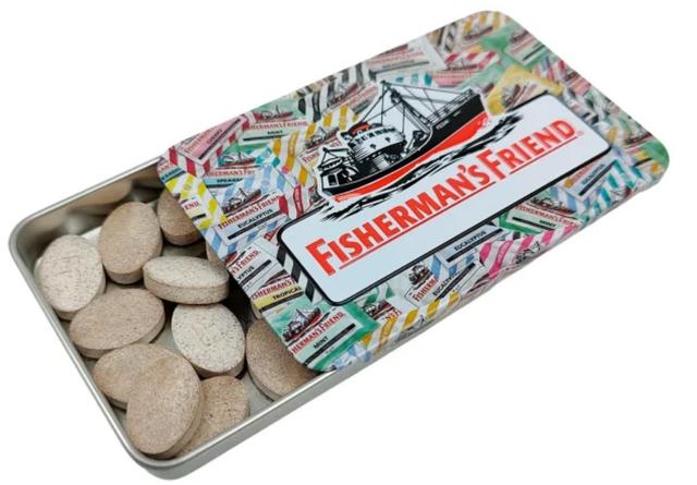 Металева коробка для пастилок Fisherman’s Friend –