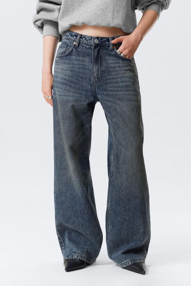 Джинси джоггери Hennes&Mauritz Missy Low Waist, синій 23/32, -23/32