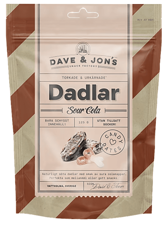 Фініки з ароматом коли DAVE & JON'S 125 г